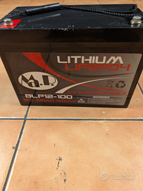 Batteria litio 12v 100amp