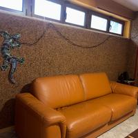 Divano letto pelle