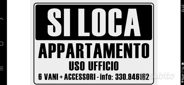 Appartamento uso ufficio zona centro andria