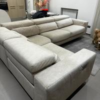 Divano letto con poltrona relax