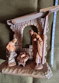 presepe ANRI Val Gardena serie kuolt 7,5cm