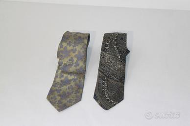 2 Cravatte Gianni Versace