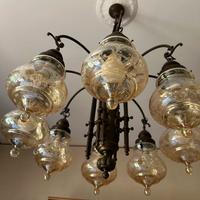 lampadario 8 luci