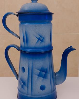 Caffettiera/Teiera in metallo smaltato