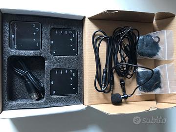 microfoni wireless ricaricabili nuovi