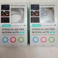 striscie led per interno auto camper nuovi confezi