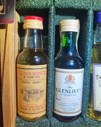 Set  3 Miniature Scottish Malt Whisky 5cl 