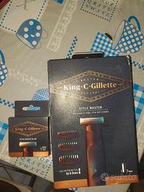  rasoio king c gillette Con 1 ricarca 