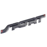 Adesivo con logo sportivo