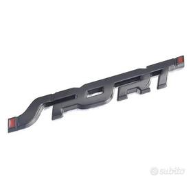 Adesivo con logo sportivo