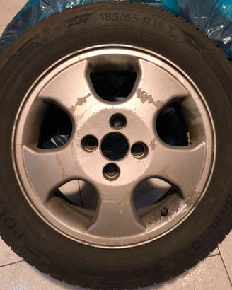Cerchi Opel 15 con gomme invernali Barum