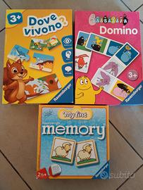 giochi in scatola Ravensburger 2/3 anni