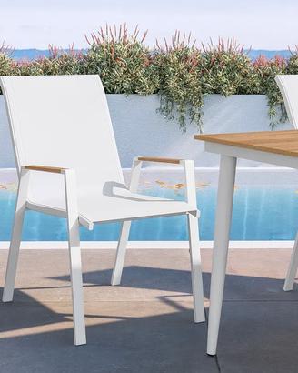 4 Sedie da giardino ZASYL Deghi - NUOVE in imballo