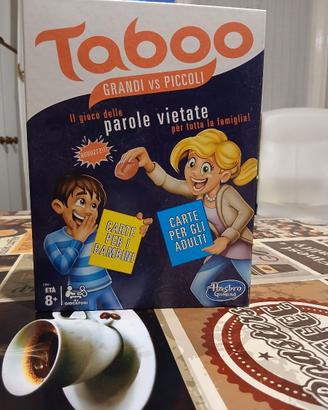 Taboo Grandi vs Piccoli Hasbro completo