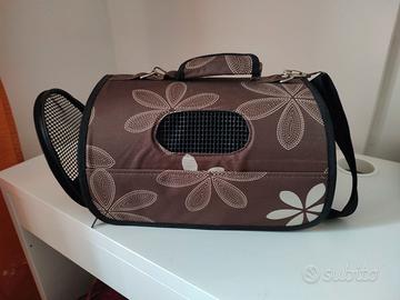 Trasportino per piccoli animali mai usato