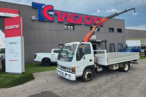 Isuzu P35.4 gru Palfinger e cassone fisso TAGICAR