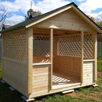 GAZEBO IN LEGNO PER GIARDINO