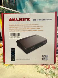 Decoder Majestic DEC 661HD/USB/REC/S2