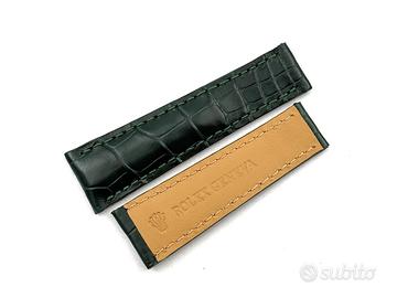 Cinturino Rolex Verde Scuro Pelle Cocco 20/16mm
