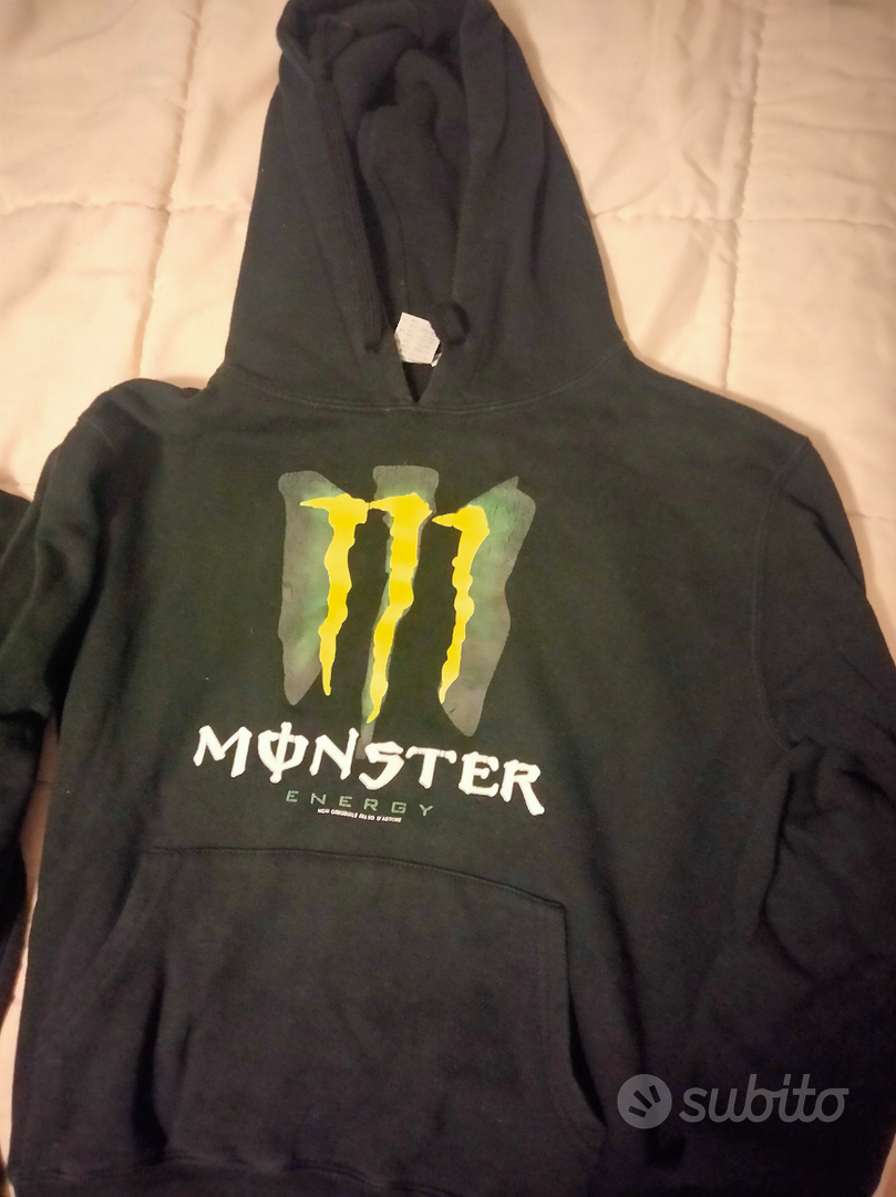 Felpa monster energy on sale originale