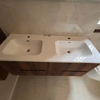 Lavabo da incasso 120x46
