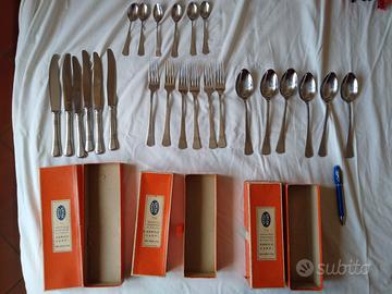 Posate servizio 6p alpacca Encar Enrico Carpi