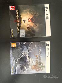 Monster Hunter Wilds e Dragon’s  Dogma 2