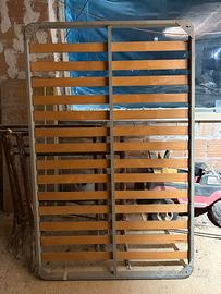 Rete materasso letto francese