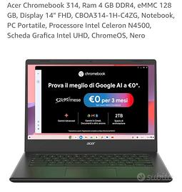 PC Acer Chromebook 314 nuovo