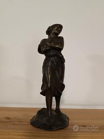 scultura in bronzo liberty ( 1900-1930)