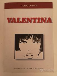 Fumetto Valentina di Crepax i classici del fumetto