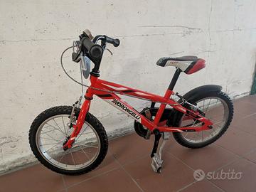 bici bambino 16 pollici