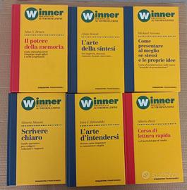6 Volumi serie Winner
biblioteca di autoformazione