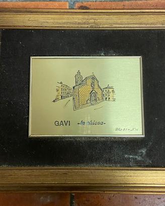 Quadro
Chiesa di Gavi
Misure: 26x31 cm