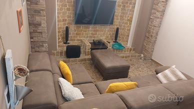 divano moderno angolare 