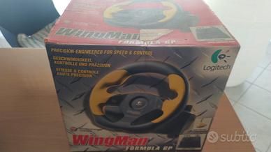 Volante PC Vintage Logitech WingMan Formula GP Nuo