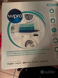 kit svrapposizione lavatrice-asciugatr
