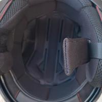 casco  jet doppia visiera 