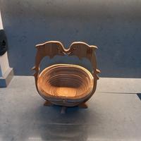 Porta frutta in legno