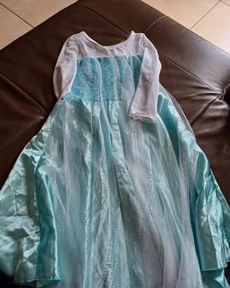 vestito carnevale frozen
