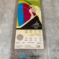 Torino 2006 Olimpiadi biglietto Hockey in display