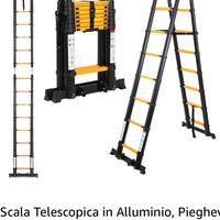 Scala pieghevole telescopica