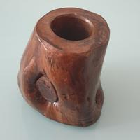 Antico Portamatite da Scrivania in Legno Vintage