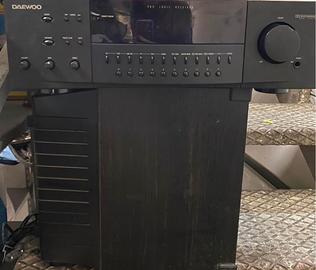 AMPLIFICATORE DAEWOO + CASSE