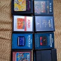 atari 2600 e 5200 box giochi manuali