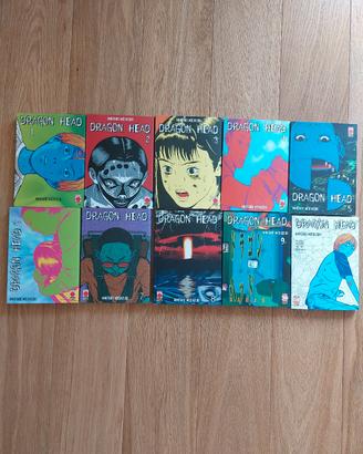 dragon head manga 1-10 completa RARO 1edizione