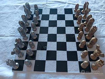 Scacchiera Artigianale .Alluminio, Policarbonato