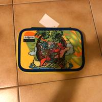 Astuccio bambini 3 zip scomparti nuovo Carretti