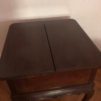 MOBILE BAR IN MOGANO CON VASSOIO