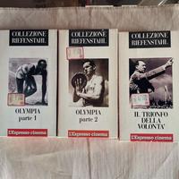 Set 3 VHS collez. Riefensthal - L'Espresso